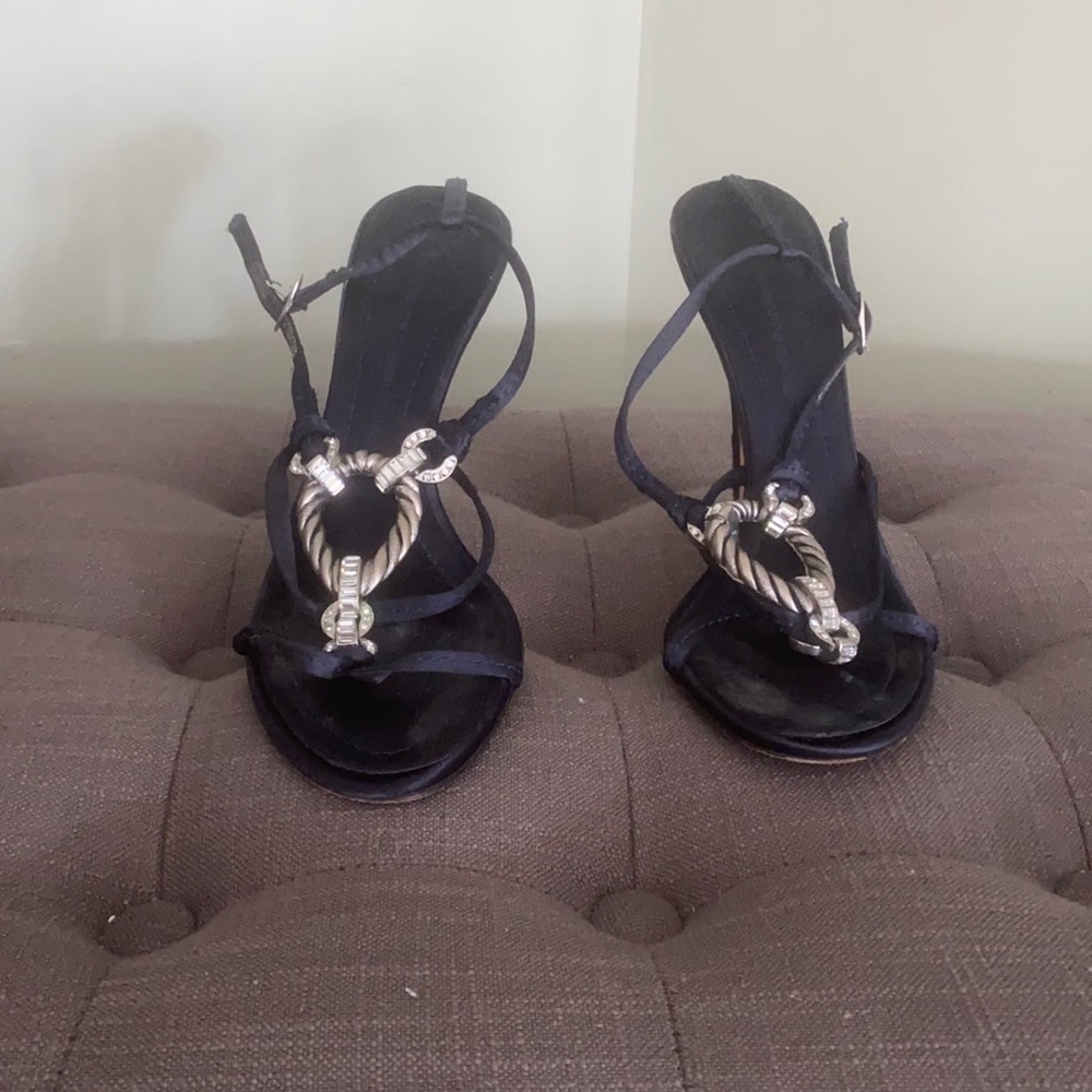 Navy blue Giuseppe heels